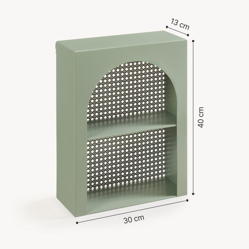 Maatschets Wandrek Jäller 40x30x13 cm [en.casa]