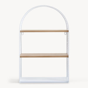 Wandrek Jäller met 3 planken 53x35x14 cm [en.casa]