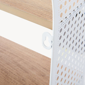 Wandrek Jäller met 3 planken 53x35x14 cm [en.casa]