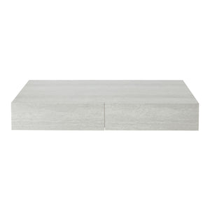 [en.casa] Wandplank Karstula met 2 lades 80x35x12 cm - 2 varianten