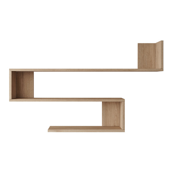 [en.casa] Wandplank Kitee 120x14,5x71,5cm - 5 varianten