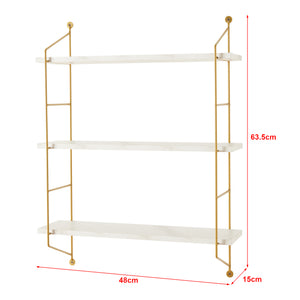 [en.casa] Wandrek Ösel 63,5x48x15 cm - 3 varianten