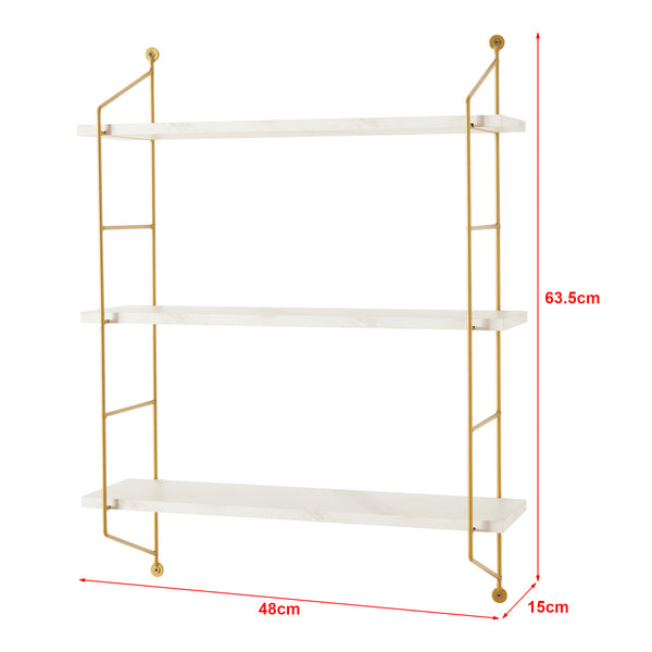 [en.casa] Wandrek Ösel 63,5x48x15 cm - 3 varianten