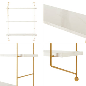 [en.casa] Wandrek Ösel 63,5x48x15 cm - 3 varianten