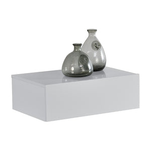 Wandplank met lade zwevend 46x30x15 cm - 18 varianten