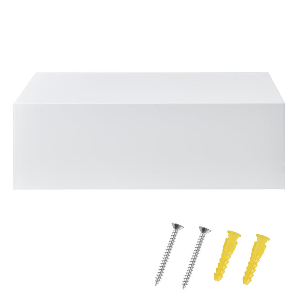 Wandplank met lade zwevend 46x30x15 cm - 18 varianten