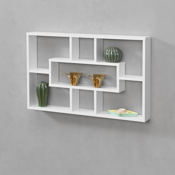 Wandrek Qinngua met 7 vakken 77x10x48 cm - 3 varianten