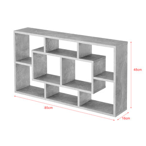 Wandrek Saputit met 8 vakken 85x16x48 cm - 3 varianten