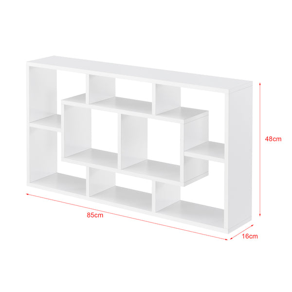 Wandrek Saputit met 8 vakken 85x16x48 cm - 3 varianten