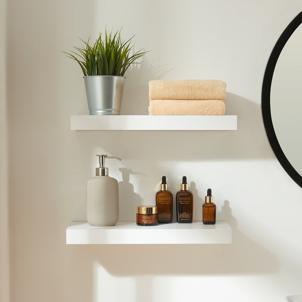 Wandplank Stranda set van 2 of 3 [en.casa]