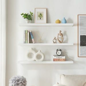 Wandplank Stranda set van 2 of 3 [en.casa]