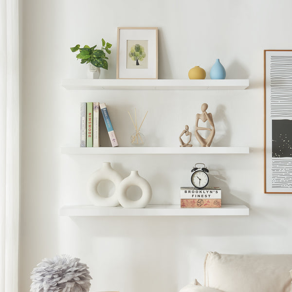 Wandplank Stranda set van 2 of 3 [en.casa]