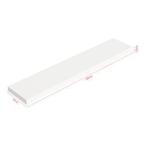 Wandplank Stranda set van 2 of 3 [en.casa]
