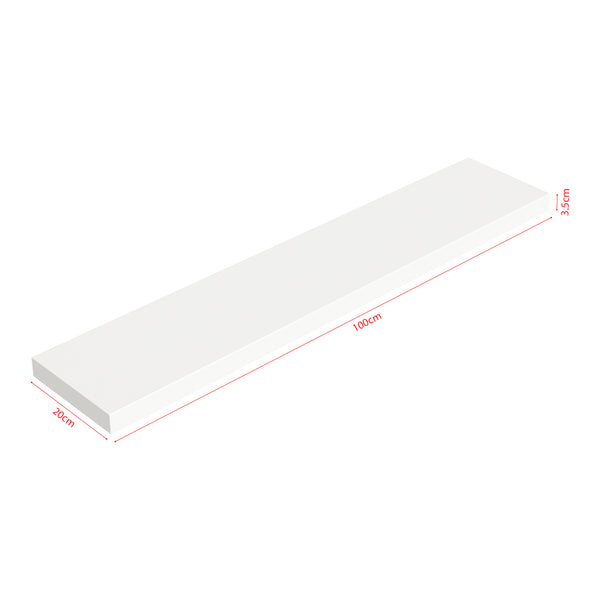 Wandplank Stranda set van 2 of 3 [en.casa]
