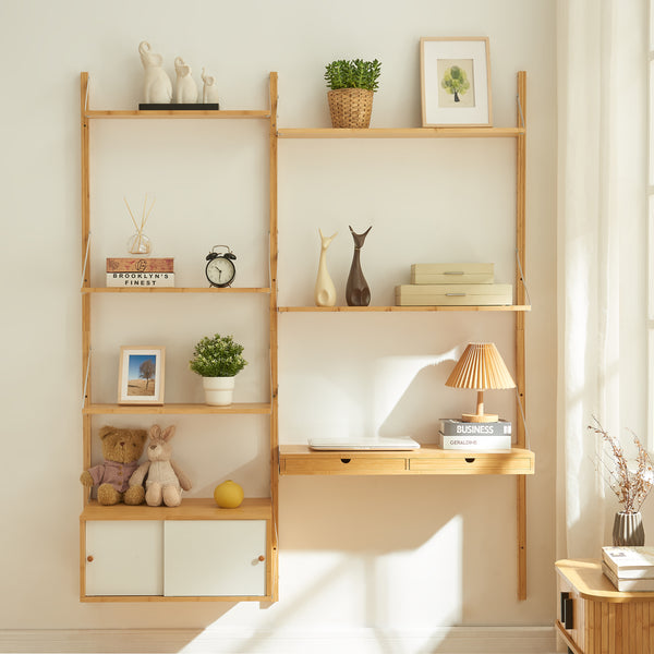 Wandrek Tingvoll bamboe naturel [en.casa]