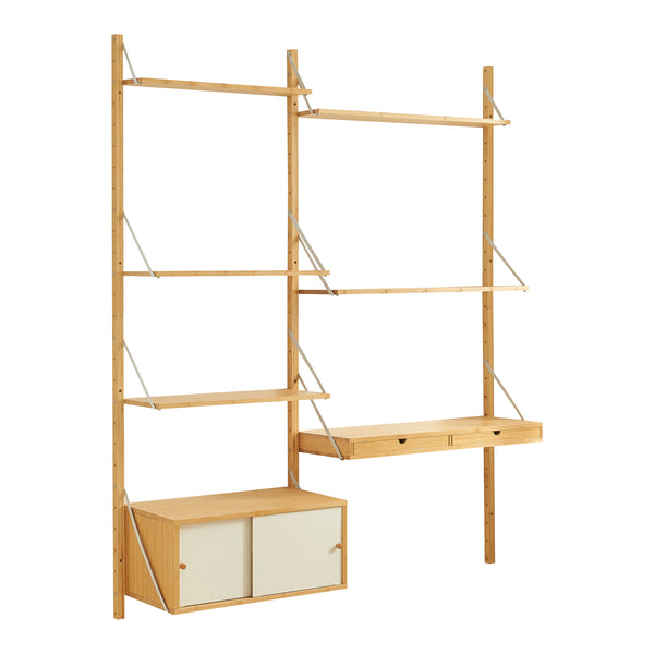 Wandrek Tingvoll bamboe naturel [en.casa]