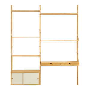 Wandrek Tingvoll bamboe naturel [en.casa]
