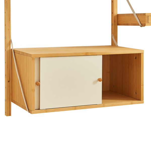 Wandrek Tingvoll bamboe naturel [en.casa]