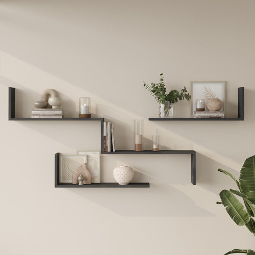 Wandrek Vepinshul set van 3 [en.casa]