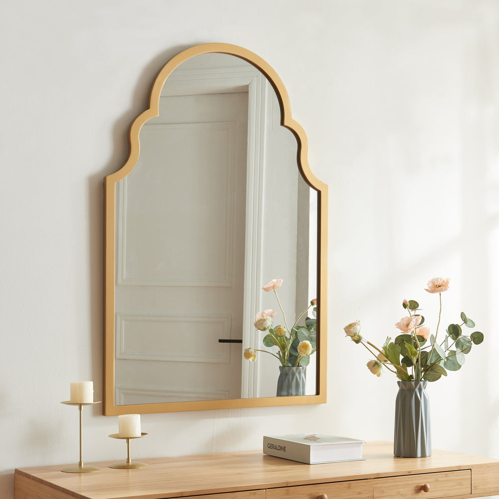 Miroir mural Hämeenkyrö 90x60 cm [en.casa] - premiumXL
