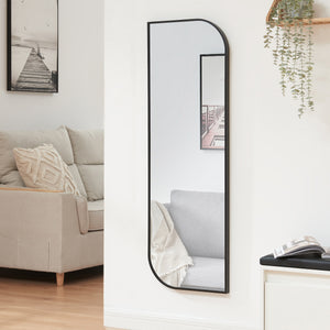 Miroir mural Tarvindak 120x40 cm Noir [en.casa] - premiumXL