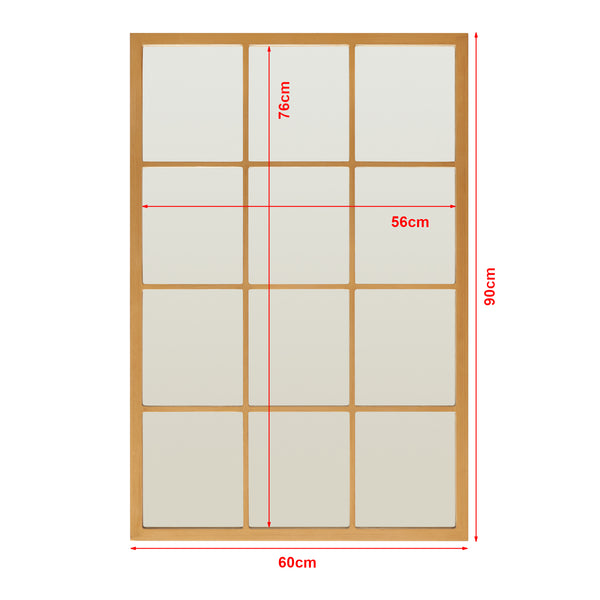 [en.casa] Spiegel Cupello hangend 90x60 cm - 2 varianten