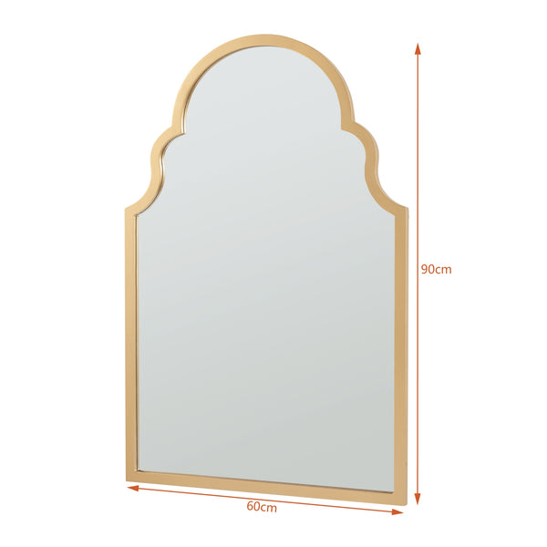 Miroir mural Hämeenkyrö MDF 90 x 60 cm [en.casa]