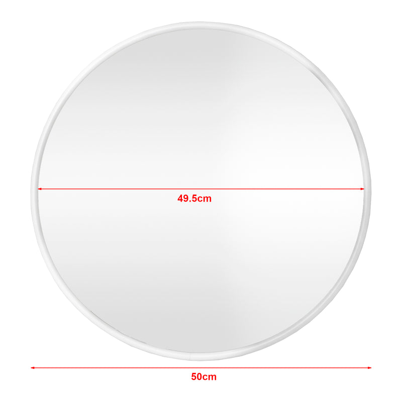 Croquis coté Miroir mural Ordona rond [en.casa]