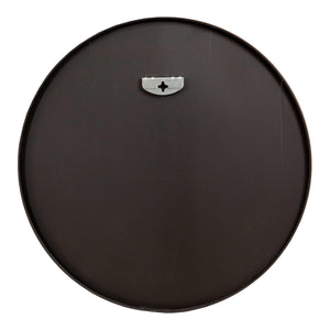 [en.casa] Spiegel Ordona hangend rond zwart mat - 3 varianten