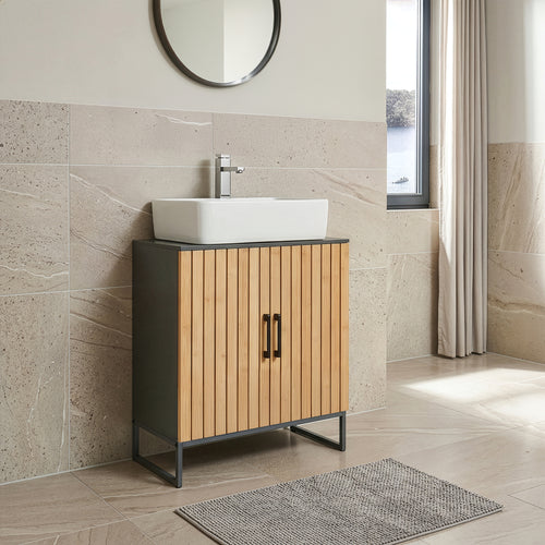Meuble sous lavabo Svanes [en.casa]