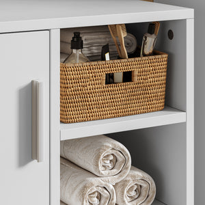 Waskomonderkast Kulaik 51x60x32 cm Wit [en.casa]