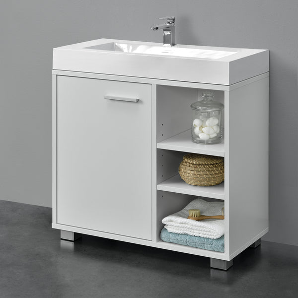 Wastafelonderkast badkamermeubel 55,6x60x31 cm - verschillende kleuren