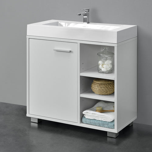 Wastafelonderkast badkamermeubel 55,6x60x31 cm - verschillende kleuren