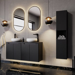 Meuble sous-lavabo NEWPORT avec portes [en.casa]