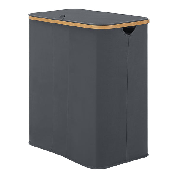 [en.casa] Wasmand Rusko met 3 waszakken 69x57x37 cm - 2 varianten