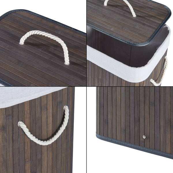 [en.casa] Wasmand Salla met waszak - 4 varianten