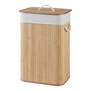 Panier à linge Salla en bambou [en.casa]