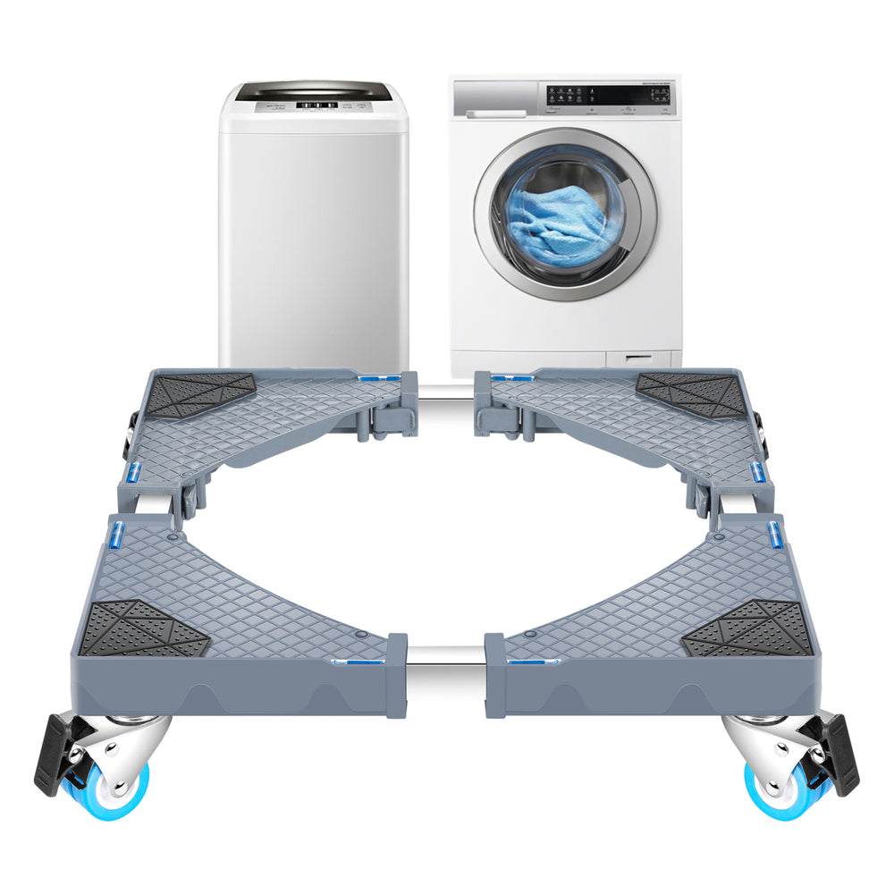Wasmachine - Onderstel Zaberfeld 4 wielen max. 300 kg [en.casa] - premiumXL