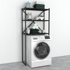 [en.casa] Ombouwkast Askersund voor wasmachine 160x66x34 cm - 2 varianten