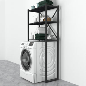 [en.casa] Ombouwkast Askersund voor wasmachine 160x66x34 cm - 2 varianten