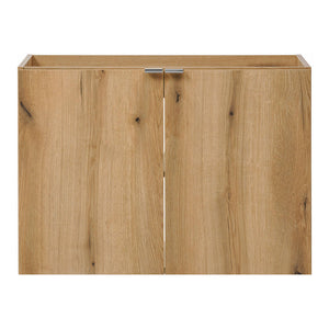 Wastafelonderkast Newport met wastafel eikenkleurig en wit [en.casa]