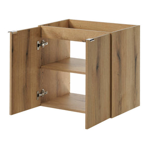 Meuble sous-lavabo avec vasque rond Newport [en.casa]