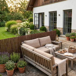 Clôture Brise Vue Écorce / Bois de Saule Plusieurs Tailles [casa.pro]