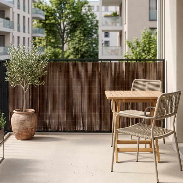 Clôture Brise Vue Écorce / Bois de Saule Plusieurs Tailles [casa.pro]