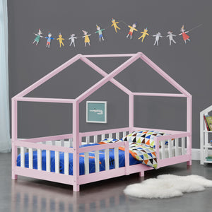 Kinderbed Treviolo huisbed [en.casa]