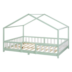 Kinderbed Treviolo huisbed [en.casa]