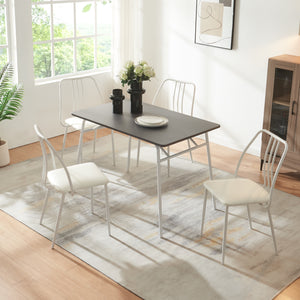 Ensemble de salle à manger 5 pièces Omso [en.casa]