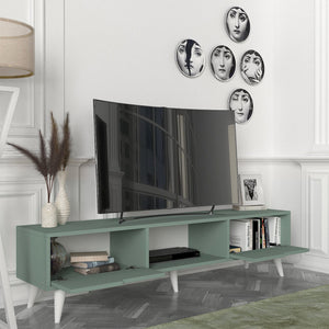 Meuble TV Kullila 160 x 35 x 40 cm [en.casa]