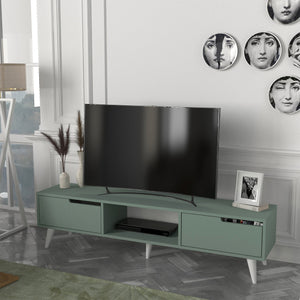 Meuble TV Kullila 160 x 35 x 40 cm [en.casa]