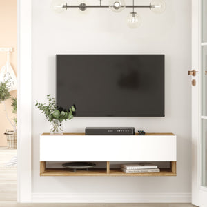 Meuble TV Laitila à porte [en.casa]